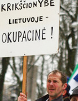 krikscionybe lietuvoje okupacine 0